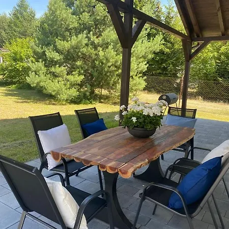 Villa Lasy Jeziora, Cisza I Spokoj, Grzybki I Rybki, Dom 180m2 W Nad Jeziorem Karsinskim